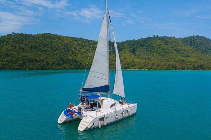 Luxury Catamaran to Phi Phi: Island Hopping & Maya Bay Bliss