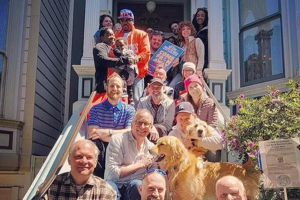 Step Back in Time: Exclusive Blue Painted Lady Interior Tour