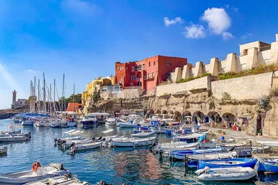 Ventotene Island Escape: A Tyrrhenian Sea Catamaran Adventure from Ischia