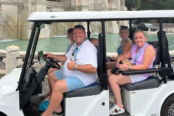 Rome Golf Cart Tour: See Highlights + Gelato Treat!