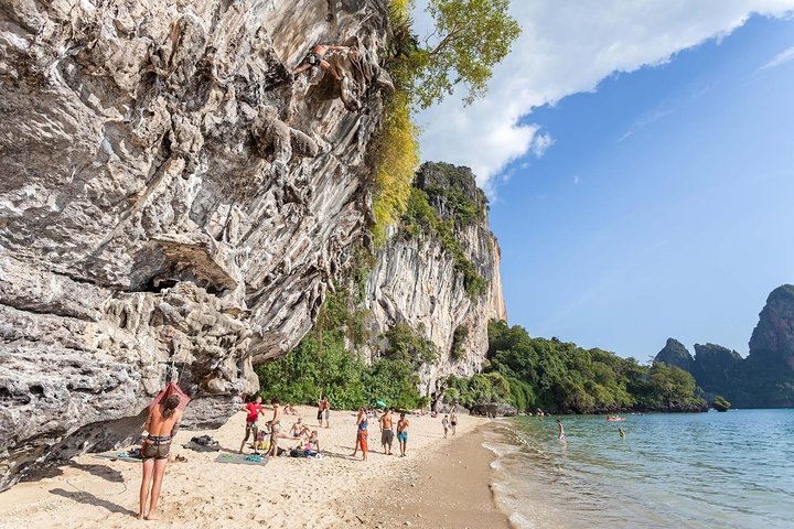 Railay Beach Rock Climbing: Krabi's Limestone Adventure!