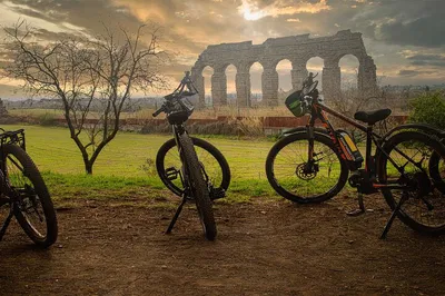 Uncover Ancient Rome: Appian Way E-Bike, Catacombs & Brunch!