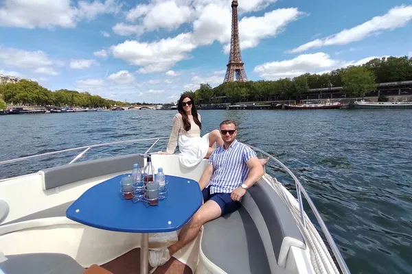 Glide Through Paris: Private Water Taxi Adventure!