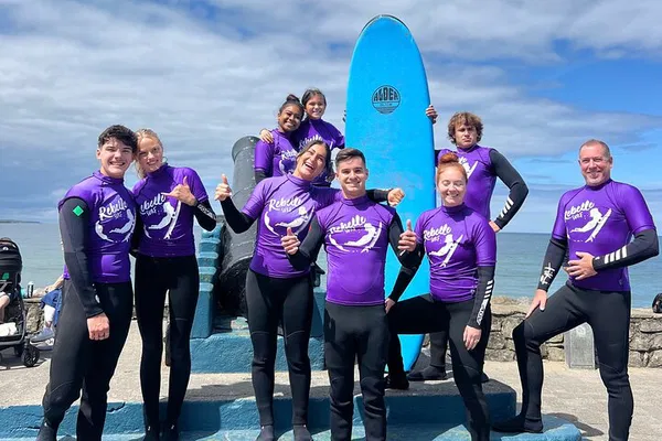 Ride the Wild Atlantic Waves: Surf Lesson Adventure in Strandhill!