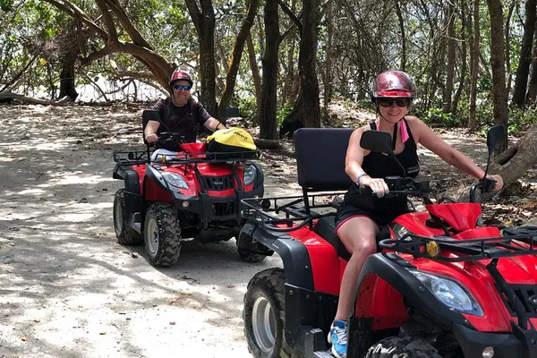 Damajagua Waterfalls Adventure: ATV, Zipline & More!