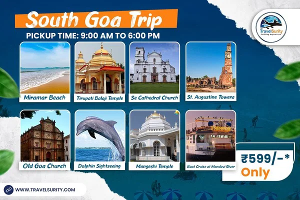 Explore South Goa: A Captivating Full-Day Sightseeing Adventure