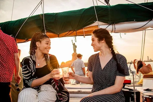 Sunset Spectacle: Sail to Lady Liberty on Schooner America