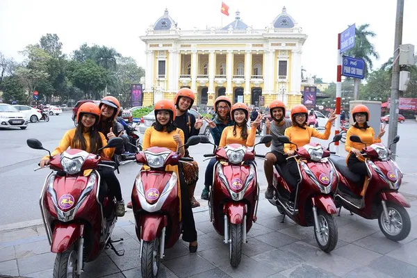 Hanoi's Female-Led Motorbike Adventure: Unveiling Hidden City Charms