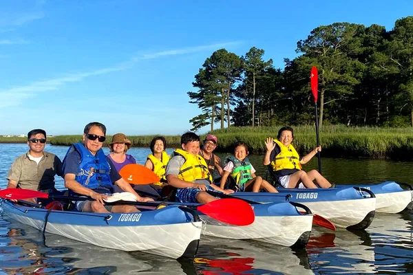 Rehoboth Bay Sunset Kayak Tour: Beginner-Friendly!