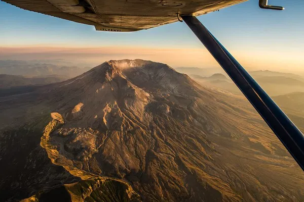 Mt. St. Helens Air Tour: Witness the Volcanic Majesty from Above!