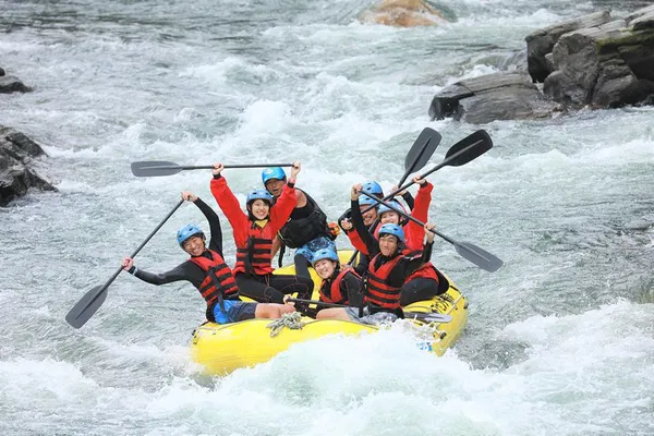 Thrill-Seekers' Paradise: Nagatoro River Rafting Adventure!