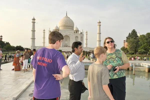 Unlock Agra's Majesty: Expert-Led Taj Mahal & Fort Tour