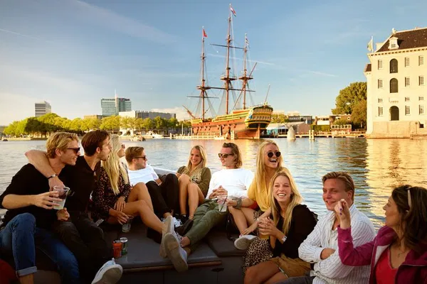 Amsterdam BBQ Canal Cruise: Gourmet Food, Drinks & City Views!
