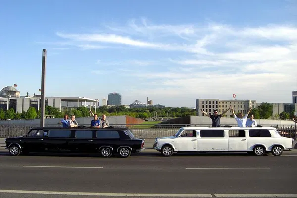 Berlin's History on Wheels: Trabant Limo Private Tour!
