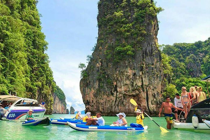 Phang Nga Bay Adventure: Canoe, Cruise, and James Bond Island Delight!
