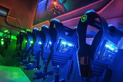 Laser Tag Thrills: 2 Games in Brussels (40mn)