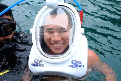 Cham Island: Sea Walk & Snorkel Adventure by Speedboat