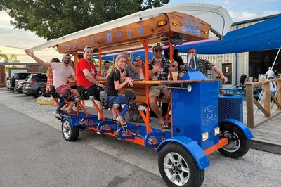 Pedal & Party: St. Pete's Unforgettable Trolley Pub Crawl!