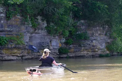 Glide Through Nashville's Serene Waters: A Clear Kayak Adventure