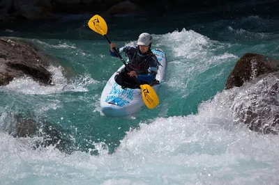 Kayak the Soča River: Whitewater Course Adventure