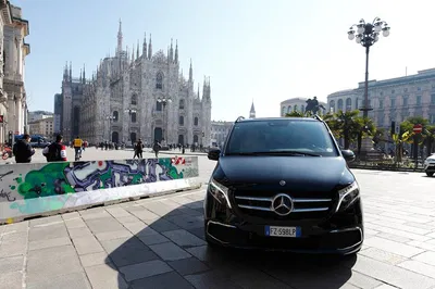 Luxury Airport Transfer: LINATE-MILAN Private Van Experience