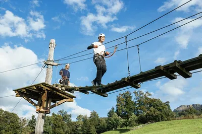Conquer Heights: Ropes Park Rigi's Ultimate Adventure!