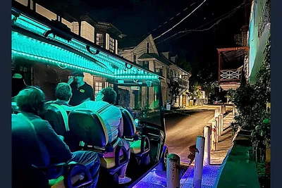 St. Augustine Golf Cart Ghost Tour with Pickup
