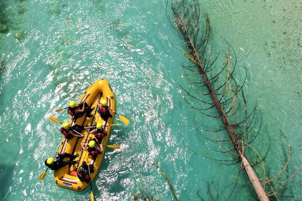 Conquer the Soča: Full-Day Rafting Adventure with Riverside Picnic!