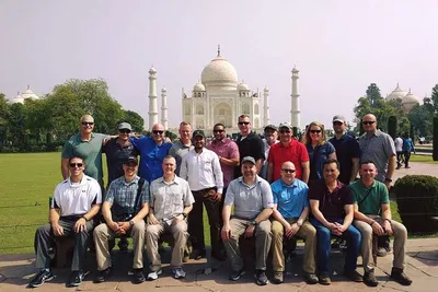 Unveiling Agra's Wonders: A Whirlwind Taj Mahal, Agra Fort & Mehtab Bagh Tour from Delhi