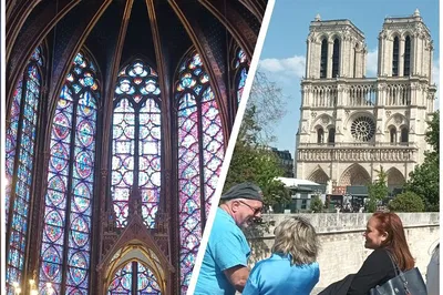 Unveiling Paris's Heart: Notre Dame Exterior, Île de la Cité & Sainte Chapelle