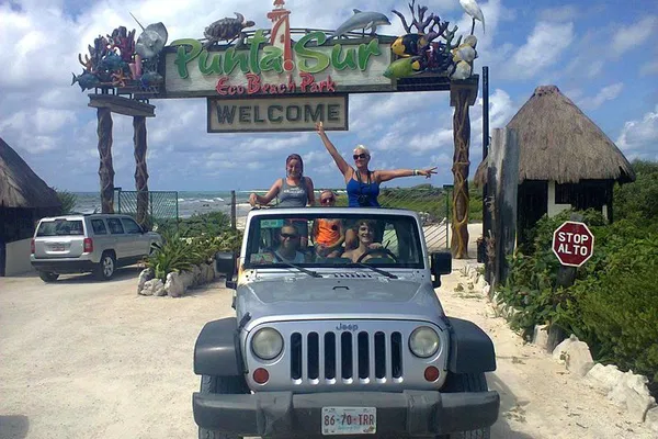 Cozumel Jeep Adventure: Drive, Snorkel & Explore Hidden Gems!