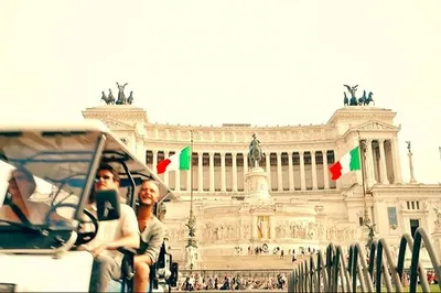 Rome's Ancient Wonders: Cruise in Comfort on a Private Golf Cart Tour