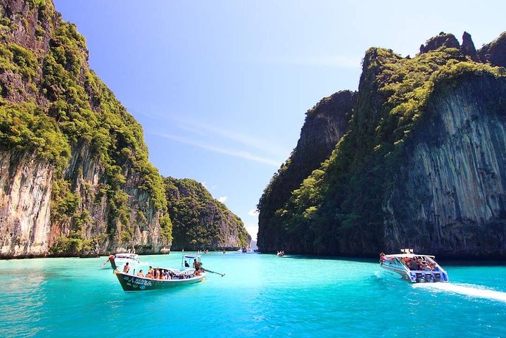 Discover Phi Phi Islands: Speedboat Adventure to Maya Bay