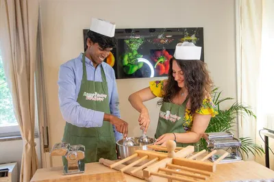 Master the Art of Italian Cuisine: Pasta & Tiramisu Cooking Class in Rome