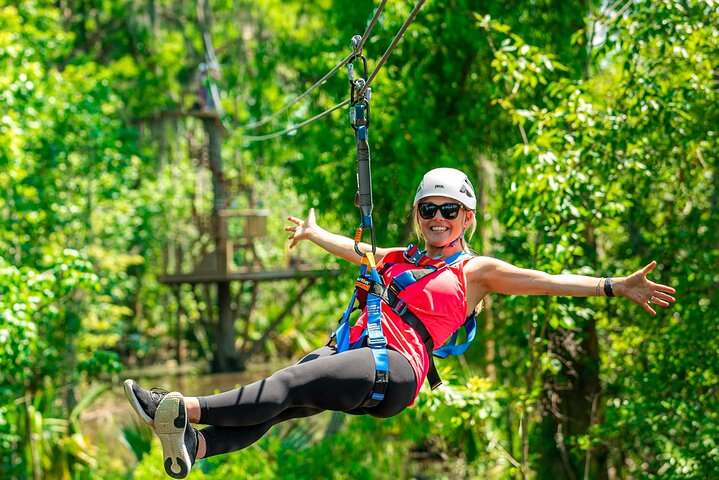 Soar Through Cypress Trees: New Orleans Zipline Swamp Adventure!