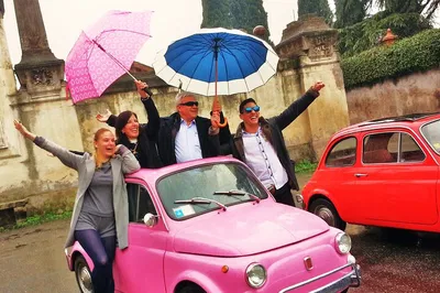 Vintage Fiat 500 Tour: Experience Rome in Retro Style
