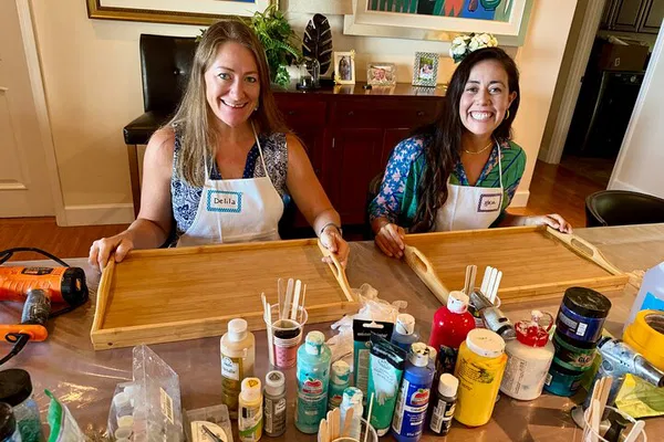 Unleash Your Inner Artist: Resin Art Cheese Board Creation in Maui!