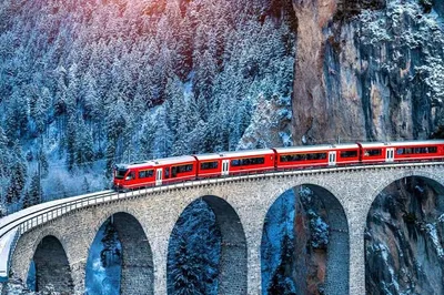 Bernina Train Tour: Alps Adventure from Milan!