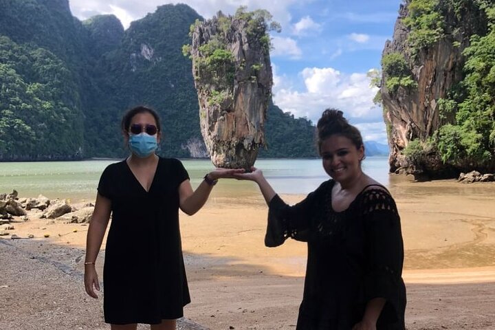 Phang Nga Bay Adventure: James Bond Island, Canoeing, and Monkey Temple Tour