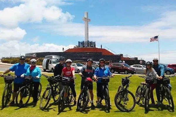SoCal Riviera E-Bike Adventure: Explore La Jolla & Mount Soledad's Scenic Beauty