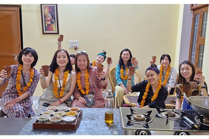 Spice Route Secrets: Jaipur Cooking Class with a Local Family