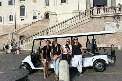 Effortless Roman Holiday: Private Golf Cart Tour of Rome's Highlights