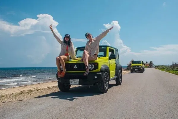 Cozumel Jeep Adventure: Explore Beaches, Tequila, and Hidden Gems!