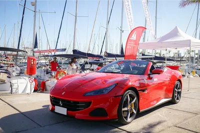 Barcelona Thrills: Supercar Drive & Coastal Sailing Adventure