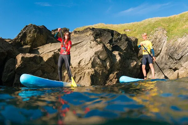 Newquay Paddleboarding Adventure: Coastal Exploration & Skills
