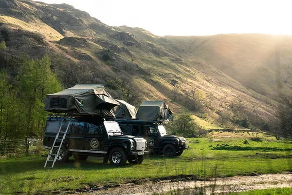 Unleash Northumberland: Land Rover Defender Camper Adventure!