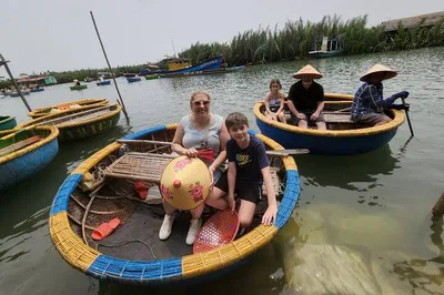 Hoi An Cultural Immersion: Basket Boat Adventure & Ancient City Walk