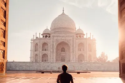 Witness Taj Mahal's Pink Dawn & Agra's Majesty