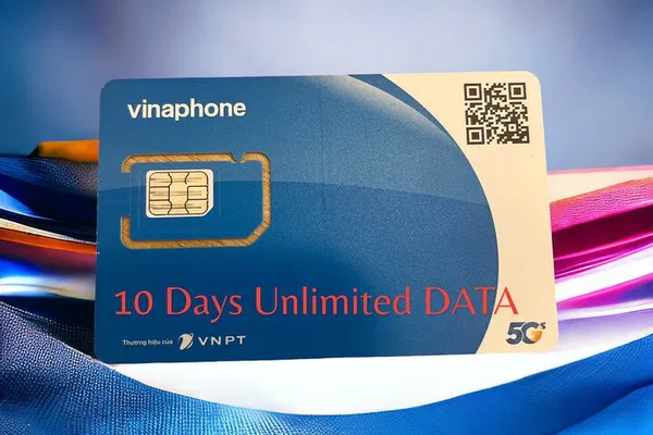 Stay Connected: Vietnam 10-Day Unlimited Data SIM for Travelers