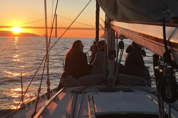 Lisbon Sunset Sail: Wine, Views & Photo Ops!